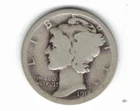 1918 D MERCURY DIME in GOOD condition ~ PLEASE SEE THE SCAN  .stk Y 104