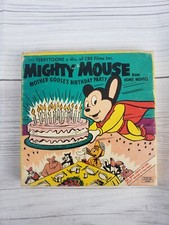 Vintage Mighty Mouse Mother Goose's Birthday Party 8mm Film 1962 Terrytoon 219