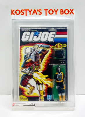 G.I. JOE B.A.T. フィギュア 未開封 GI Joe COBRA BAT / B.A.T. 1986 MOC AFA 75 Vintage Factory Sealed