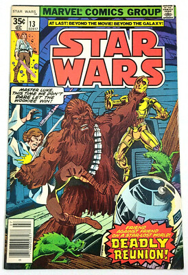 STAR WARS # 13 - (1978) MARVEL COMICS - LUKE SKYWALKER APPEARANCE