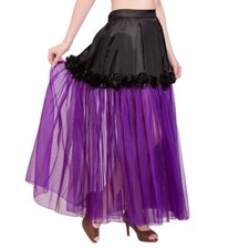 Gonna Maxi Nera/Viola LXL