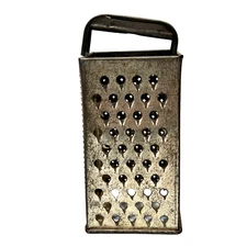 Vintage Bromgo Metal 4 Sided Grater Shredder Slicer Zester USA