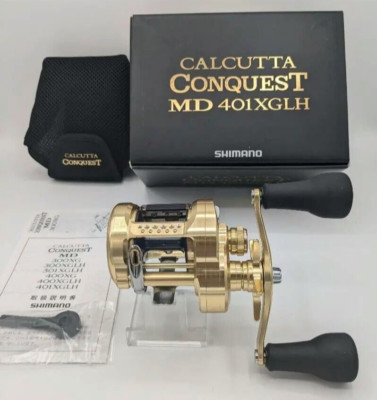 れいぬう CALCUTTA CONQUEST MD 401XGLH Shimano 23 Calcutta Conquest MD 401XGLH Left New in Box from Japan