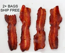 BACON FULLY COOKED & FREEZE DRIED-BUY 2 BAGS GET FREE SHIPPING!