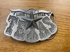 Texas Lone Star Belt Buckle 1980 