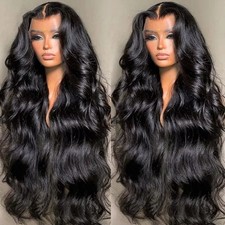 Body Wave Human Hair Wigs 13x6 HD Lace Frontal Wig 6x4 Glueless Wigs Preplucked
