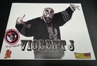 Violent J Flat 11x8.5 New Jcw Juggalo Championship Wrestling Icp I