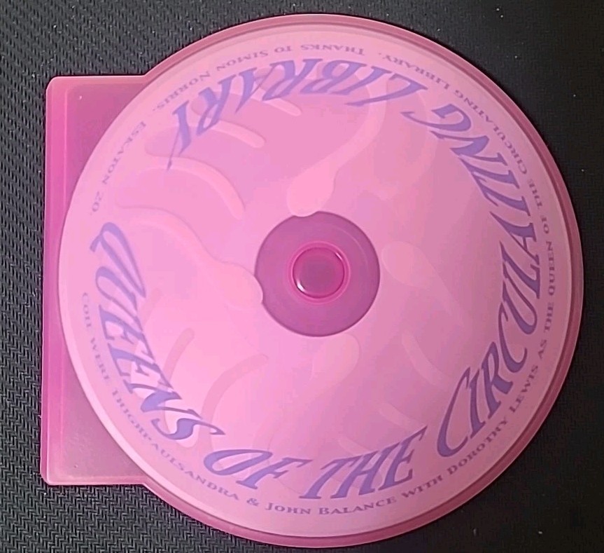 Coil - Queens Of The Circulating Library (CD, 2000) Pink Clamshell Case, USED