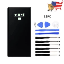 For Samsung Galaxy Note 9 Back Battery Cover Door Case + Camera Lens Replacement