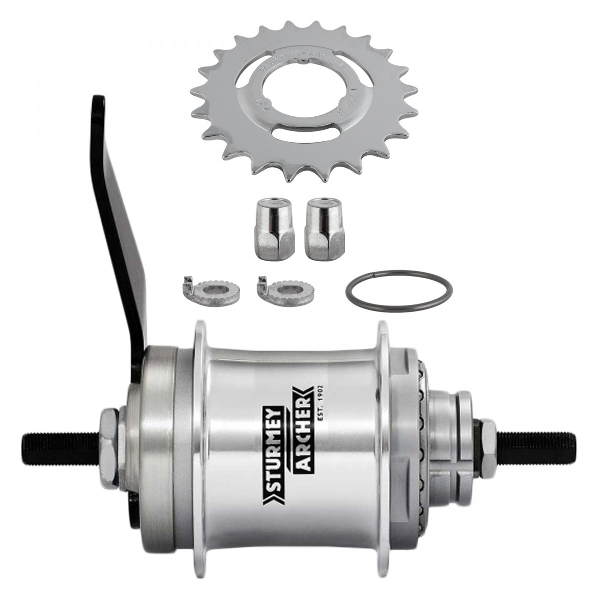 Sturmey Archer 2sp Kick Shift Hub Kit 3/8
