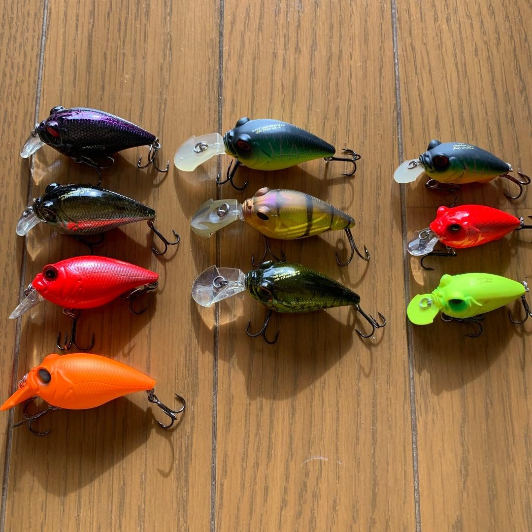 Price reduction, bass fishing retirement, 90 hard lures set (opened), Megabass, - Image 6