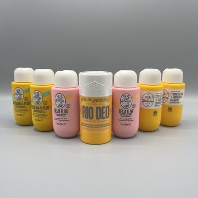 Sol de Janeiro Bundle NEW Rio Deo + Brazilian 4 Play Beija Flor Shampoo Travel