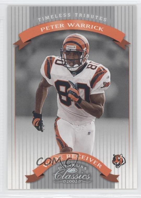 2002 Donruss Classics Timeless Tributes 119/150 Peter Warrick #53 1u9