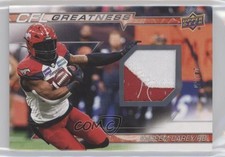 2023 Upper Deck CFL Greatness Game Patch 14/35 Ka'Deem Carey #CG-KC Patch h8y