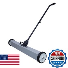 Balayeuse magnétique roulante QCUNMAG QZ-MS01-30 30 pouces 45 lb pour atelier de construction