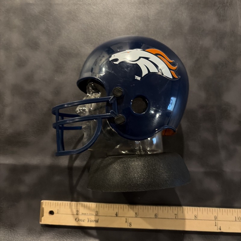 NFL DENVER BRONCOS Mini-helmet BANK Vintage Football