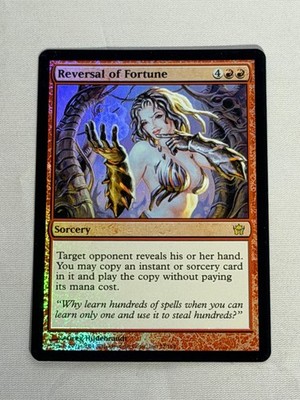 MTG FOIL Reversal of Fortune Fifth Dawn Magic the Gathering