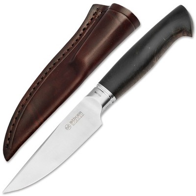 MAGNUM Collection 2024 Sammlermesser Fixed EDC Ahorn Holzgriff Scheide 02MAG2024