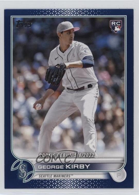 2022 Topps Update Rookie Debut Royal Blue George Kirby #US290 Rookie RC 6k2