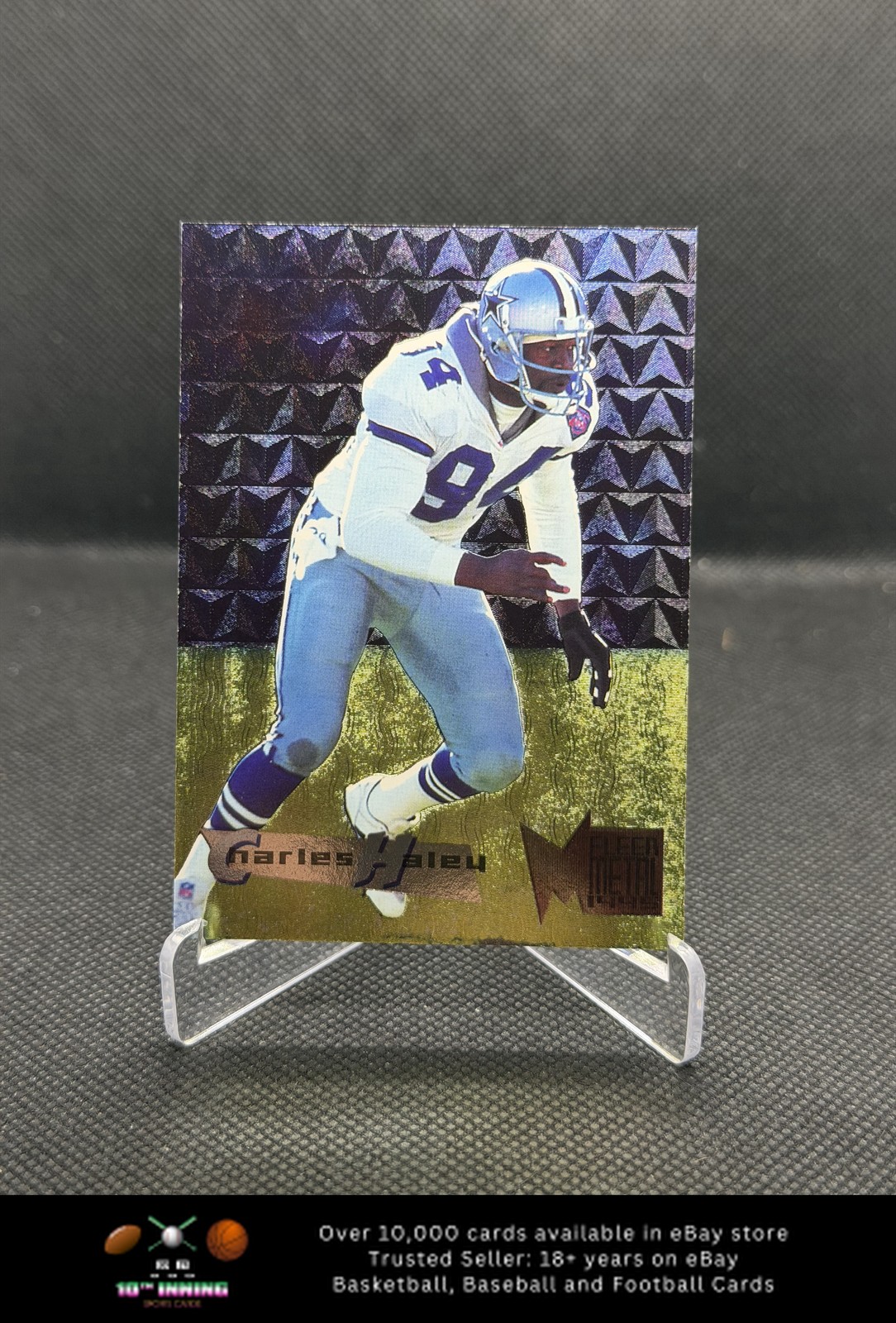 1995 Fleer Metal FOOTBALL #49 Charles Haley