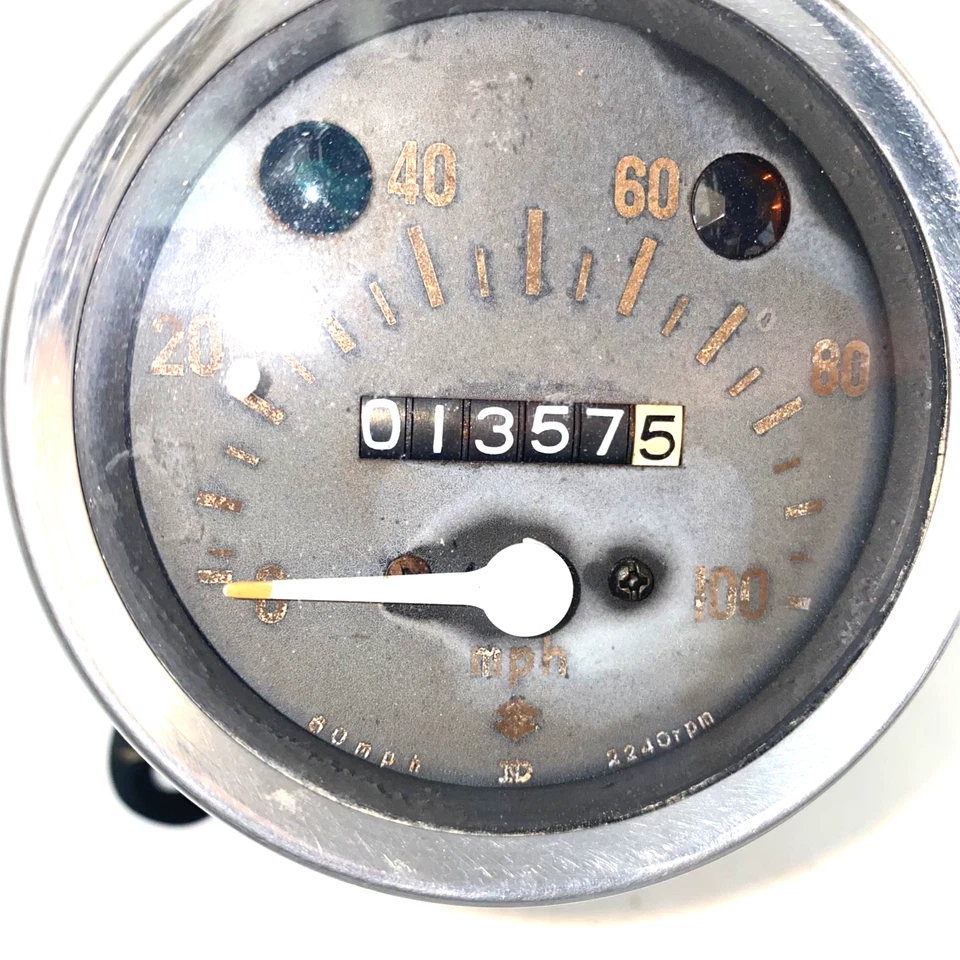 70-72 Suzuki TS90 TS 90 OEM Velocímetro Medidor de Viaje Calibre Cluster Speedo poco kilometraje Foto 2 de 4