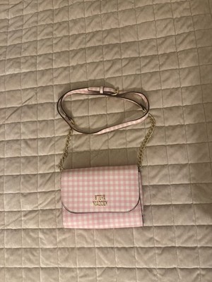 SteveMadden Pink Gingham Crossbody