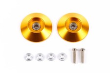 Tamiya 95583 Jr Hg Alum Ball-Race Rollers 19Mm Tapered / Ringless Gold