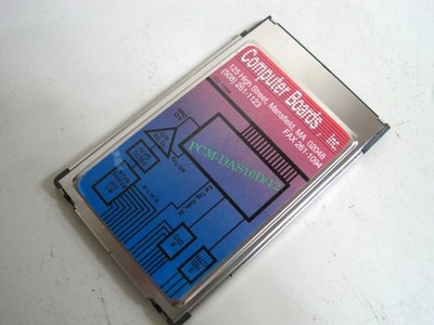 ComputerBoards PCM-DAS16D/12 Data Acquisition & Control Board PCMCIA