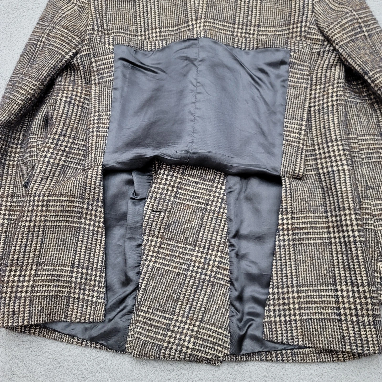 Officine Generale Manon Jacket Blazer Mens Small ( 36"Waist) Houndstooth Wool image 10
