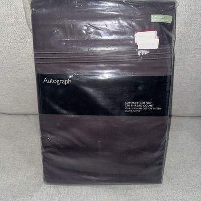 Marks & Spencer Autogramm King Size Bettbezug Mauve - Neu