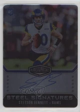2023 Plates & Patches Rookie Steel Signatures Stetson Bennett IV Auto RC yl0
