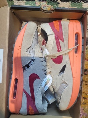 Nike Air Max 1 x Clot 2021 DD1870-100 Men's Size 9.5 Pre-owned
