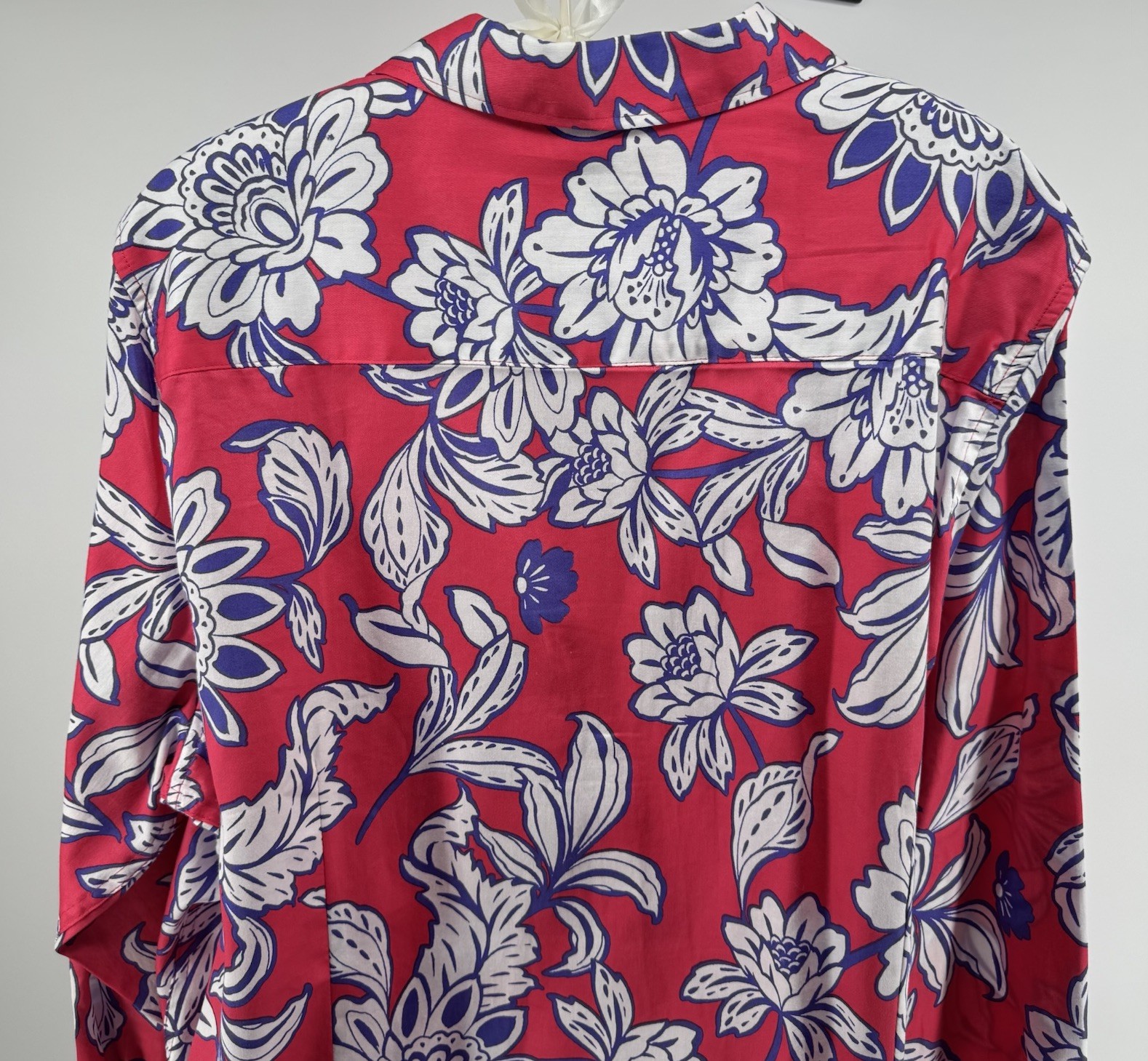 Ruby Rd Womens 2X/3X Plus Button Front Shirt Red … - image 7