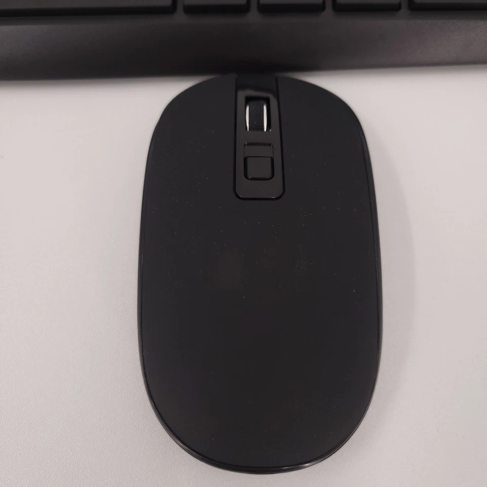 Wireless Keyboard & Mouse Combo PC230A Black Slim Cordless PC Computer *READ* - Image 4 of 4