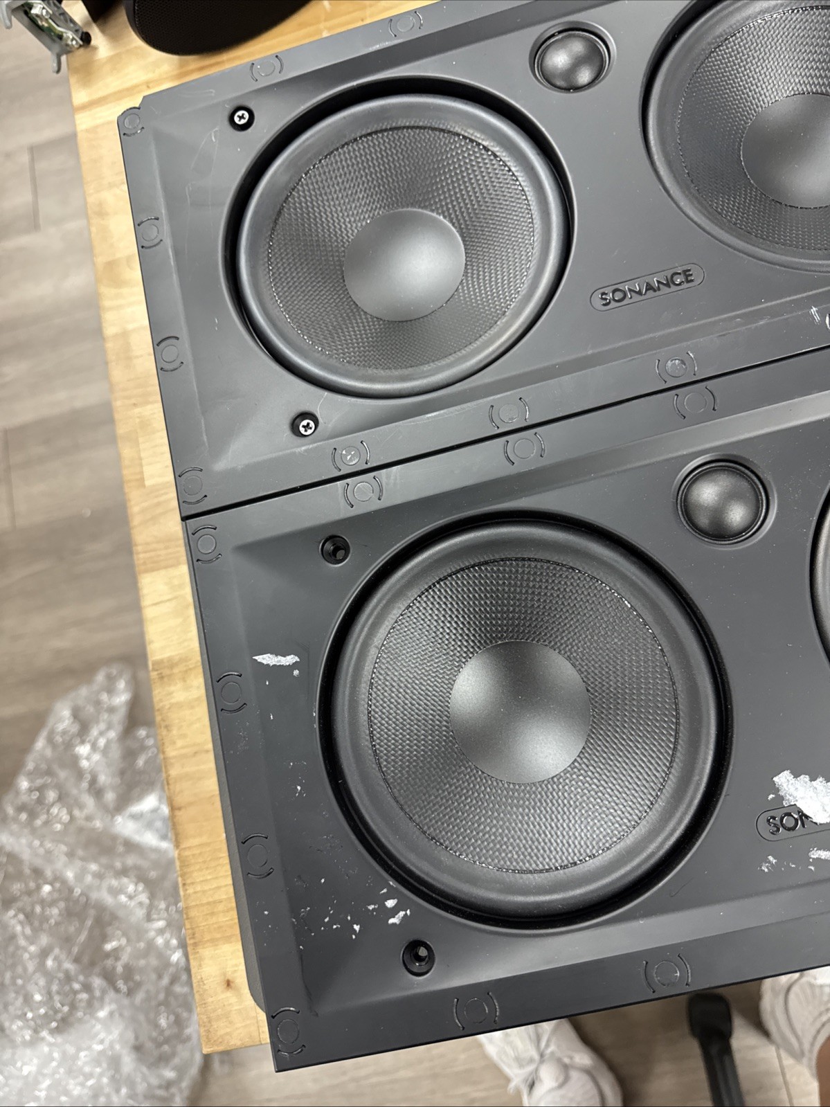 2 x Sonance VP62 LCR Visual Performance 6.5" 2-Way In-Wall Speaker READ