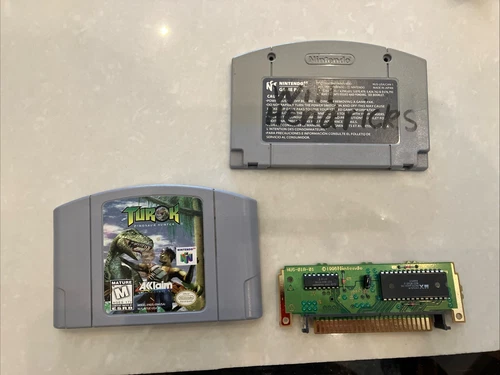 Turok Dinosaur Hunter N64 Nintendo 64, 1997 Authentic Cartridge Only Tested