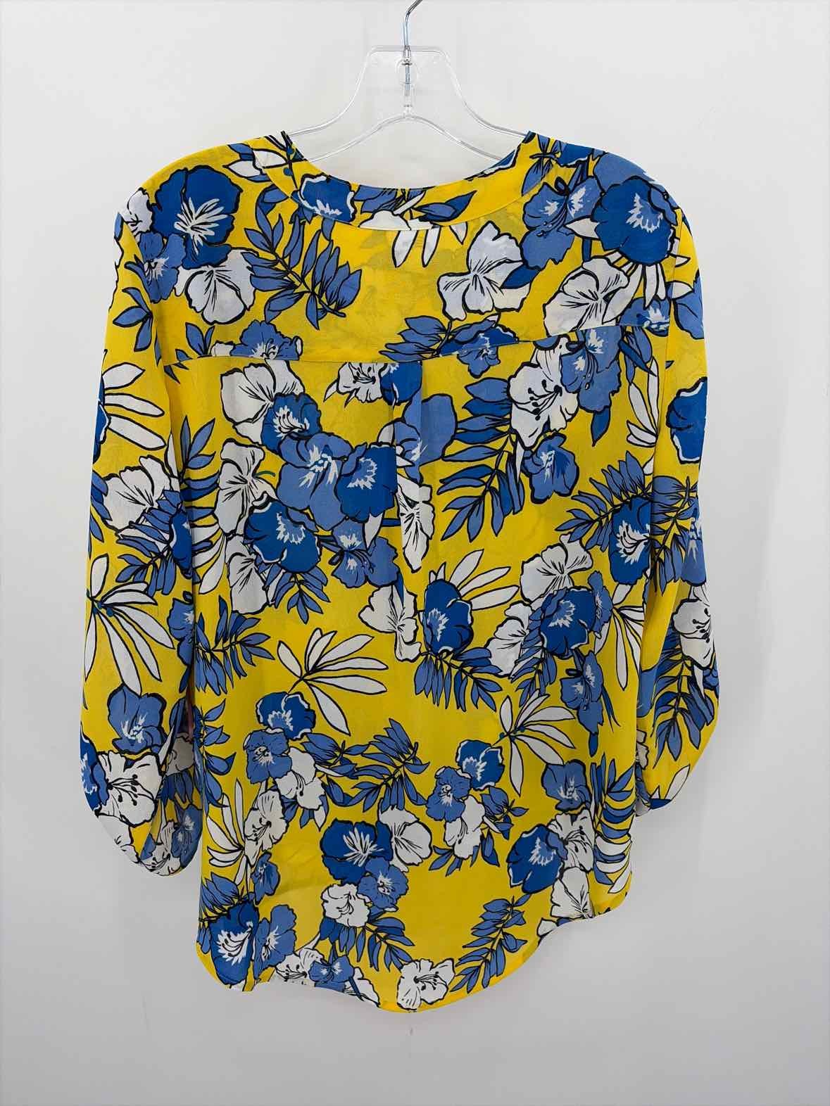 Pre-Owned Ruby Road Yellow Size Medium Floral Lon… - image 3
