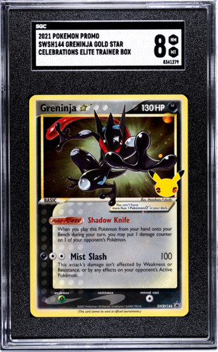 Greninja ★ graded SGC 8 for sale on eBay