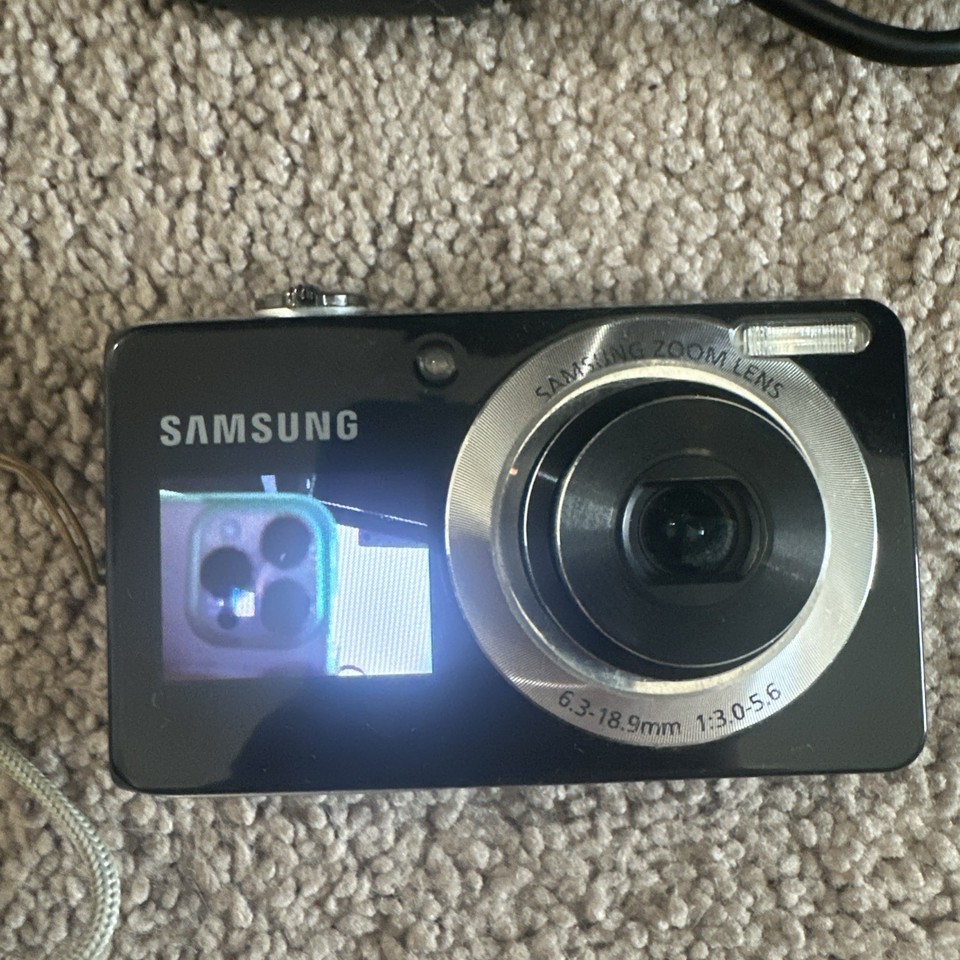 Samsung TL205 12.2MP Dual Screen Digital Point & Shoot Camera | eBay