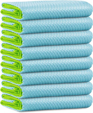 Microfiber Cleaning Cloth Lint Free Glass Cleaner Window Polishing Streak Free M
