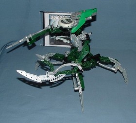 BIONICLE: TITANS; NIDHIKI SET NO. 8622 - LEGO - 2004 - USED