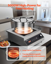 Portable Induction Cooktop, for Restaurant Cooking