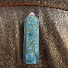 Blue Apatite Pillar Quartz