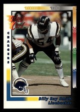 Billy Ray Smith 1992 Wild Card #33 San Diego Chargers FOOTBALL *079