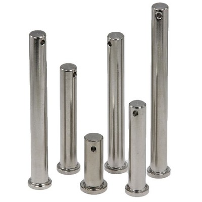 Steckbolzen 4 - 14 mm Edelstahl V4A Bolzen Splintbolzen Bolzen Sicherungsbolzen