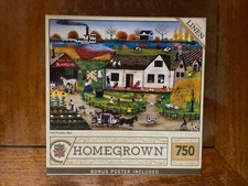Masterpieces Homegrown 750 Piece Jigsaw Puzzle with Poster
