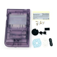 Soft Housing Shell Case Screen Protective Cover For GBP Game Boy Pocket Purple