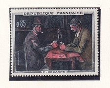 🦬Timbre France N°1321 - Luxe ** - Paul Cezanne- MNH** - 1961🦬
