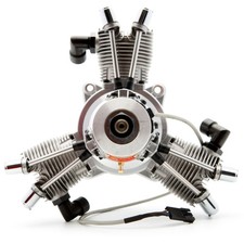 Saito Engines Fg-60r3 60cc 3-cylinder Gas Radial Ca Saieg60r3 Gas Engines 4