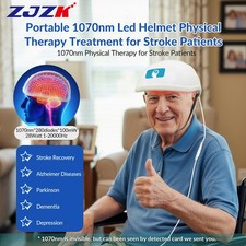 1070nm Physiotherapy Anxiety Insomnia NIR Light Brain Health Treatment Helmet